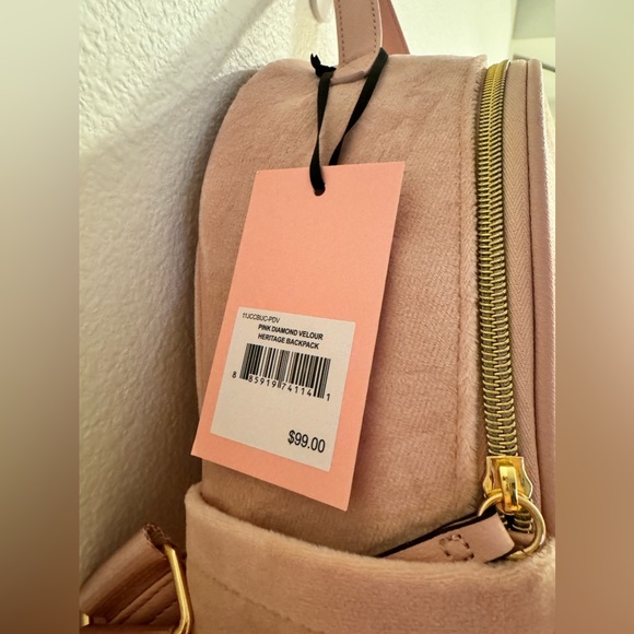 Juicy Couture pink bagpack - Picture 2 of 3